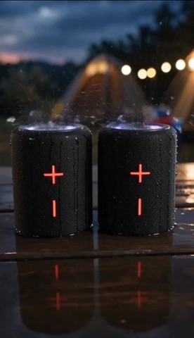 Bluetooth speaker video example