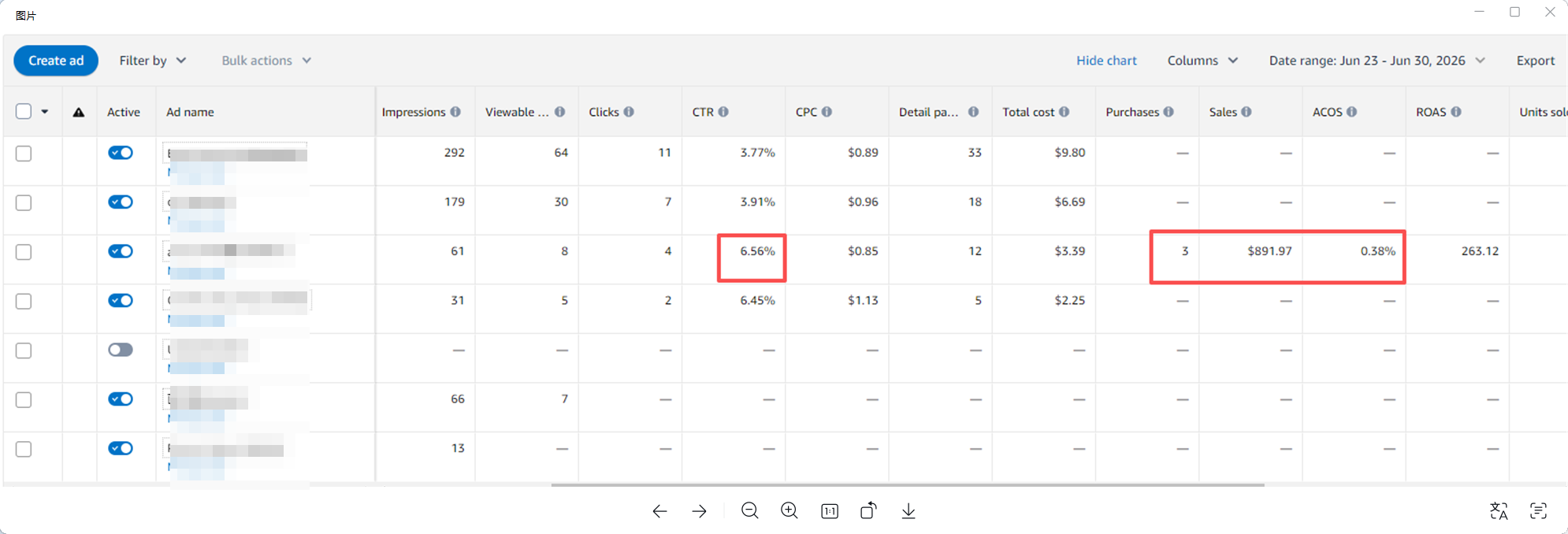 UI brief for an Amazon SPV-style workflow showing ASIN input, feature split, script generation, and video generation steps