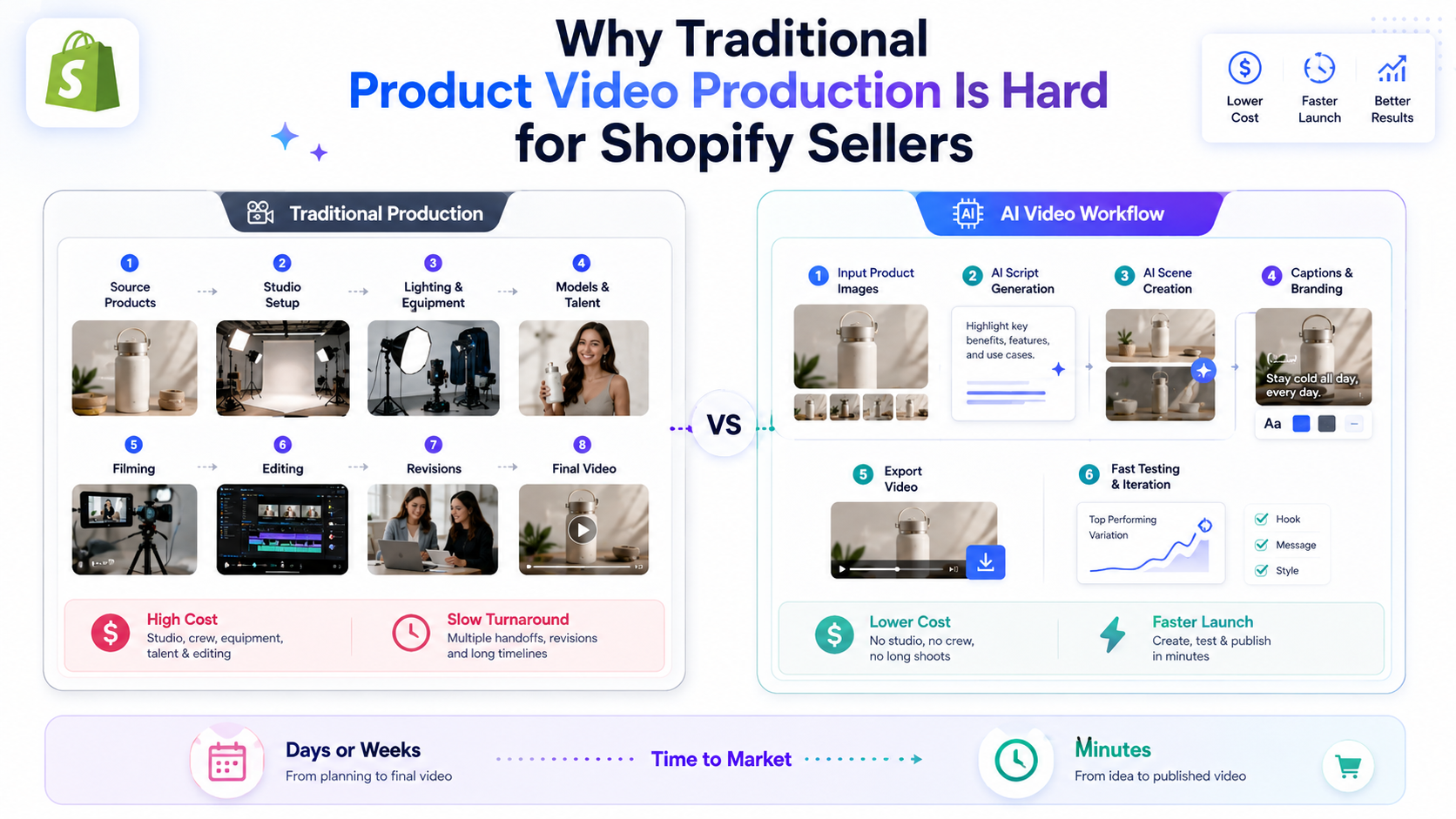 Shopify 제품 동영상을 만드는 방법